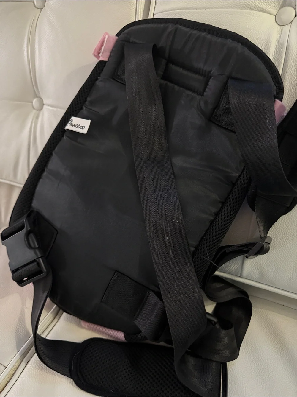 Pink Pawaboo dog carrier